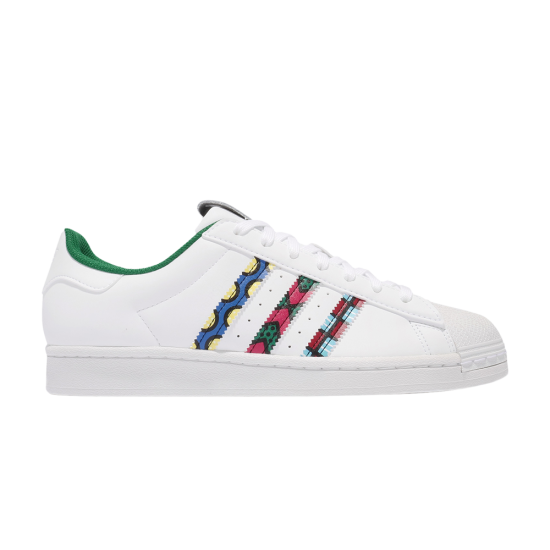 Craig & Karl x Superstar 'White Multi' ᡼