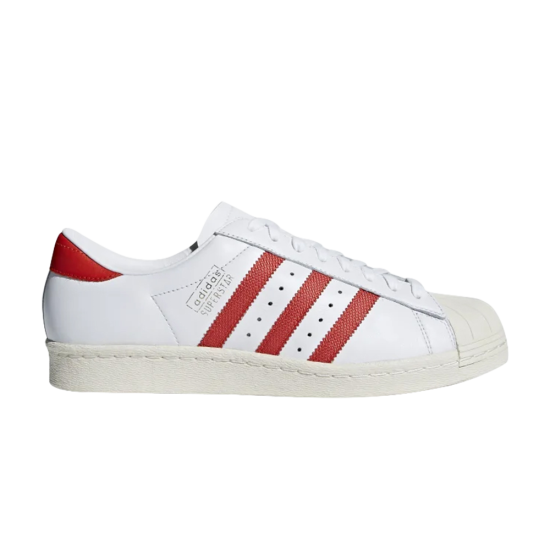 Superstar OG 'White Core Red' ᡼