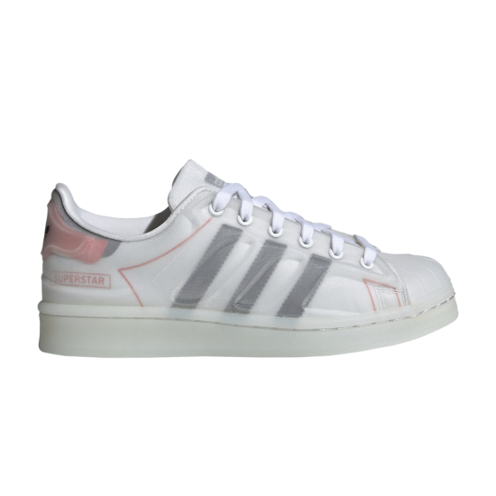 Superstar Futureshell J 'White Semi Solar Red' ᡼