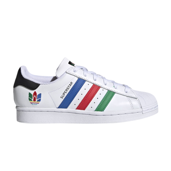 Superstar J 'Colorful Stripes - Cloud White' ᡼