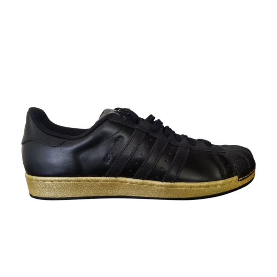 Superstar Shell Toe 'Black Metallic Gold' ᡼