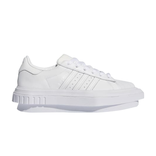 Ivy Park x Wmns Superstar Platform 'Triple White' ᡼