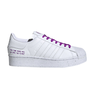 Superstar Bold 'Clean Classics Collection - White Shock Purple' ͥ