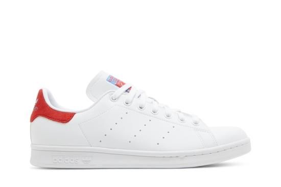 Stan Smith 'White Vivid Red' ᡼