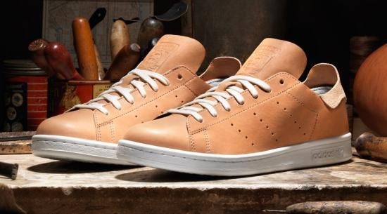 Adidas stan shop smith horween leather