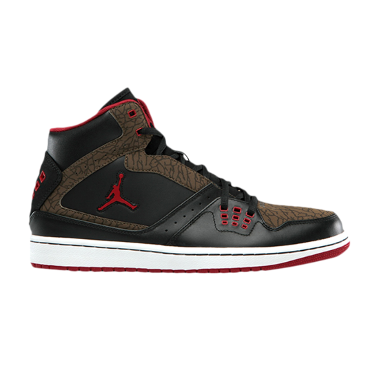 Jordan 1 Flight 'Black Red Olive' ᡼