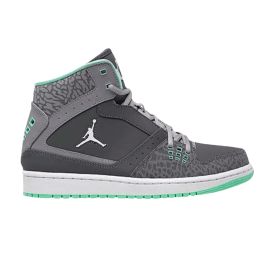 Jordan 1 Flight GS 'Grey Green Glow' ᡼