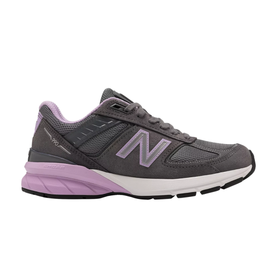 Wmns 990v5 Made In USA 'Lead Dark Violet Glow' ᡼