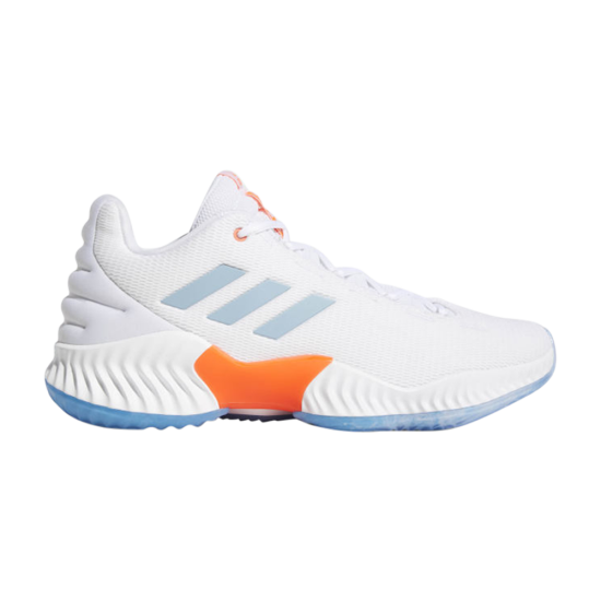 Pro Bounce 2018 Low 'White Clear Blue Solar' ᡼