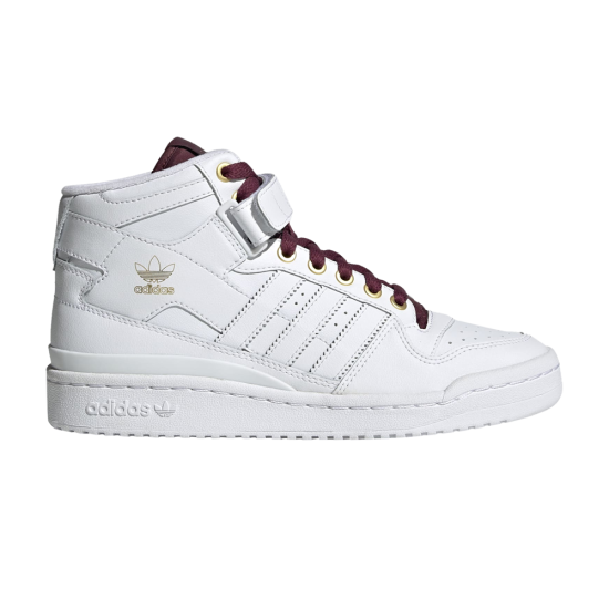 Wmns Forum Mid 'White Victory Crimson' ᡼