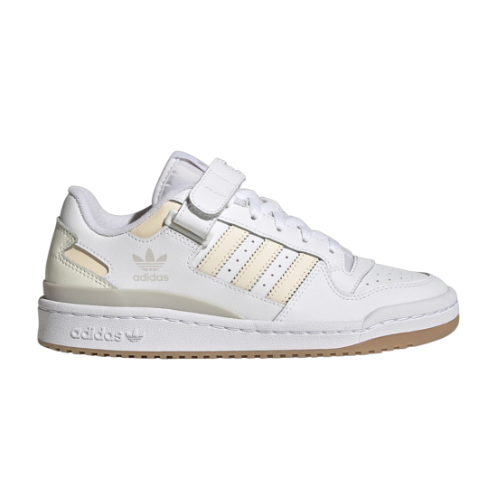 Wmns Forum Low 'White Ecru Tint Gum' ᡼