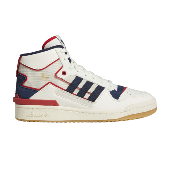 Forum Exhibit Mid 'Off White Collegiate Navy' ᡼