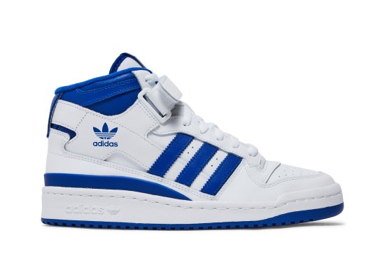 Wmns Forum Mid 'White Royal Blue' ᡼