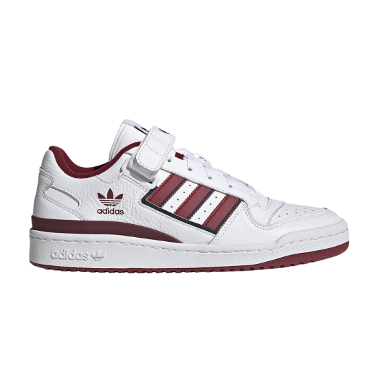 Forum Low 'White Collegiate Burgundy' ᡼