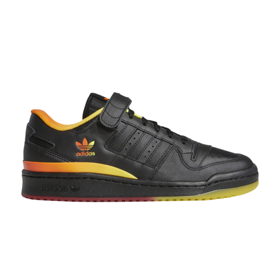 Forum Low 'Black Orange Yellow Gradient' ᡼