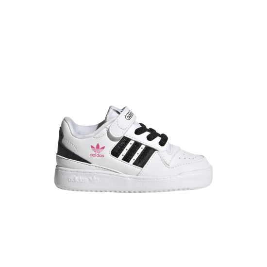 Forum Low I 'White Black Magenta' ᡼