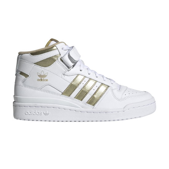 Wmns Forum Mid 'White Matte Gold' ᡼