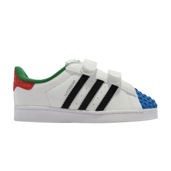 LEGO x Superstar CF I 'White Red Blue' ᡼