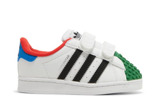 LEGO x Superstar CF I 'White Yellow Green' ᡼