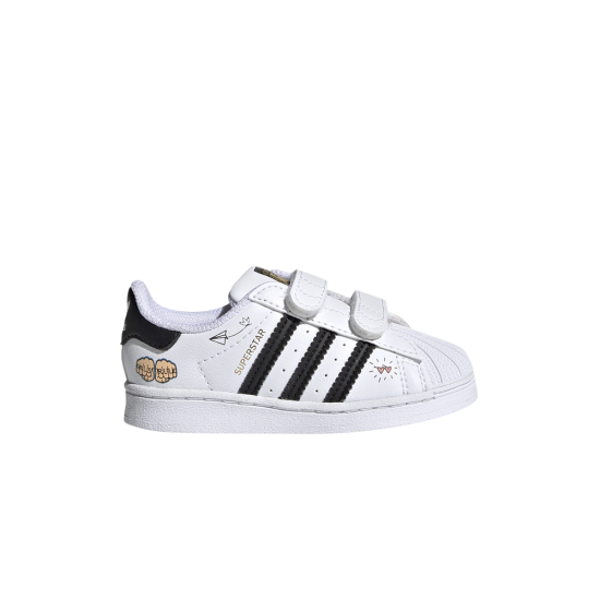 Superstar Infant 'Girls Rule - White' ᡼