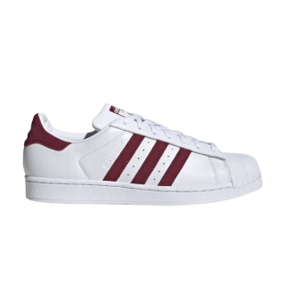 Superstar 'White Collegiate Burgundy' ͥ