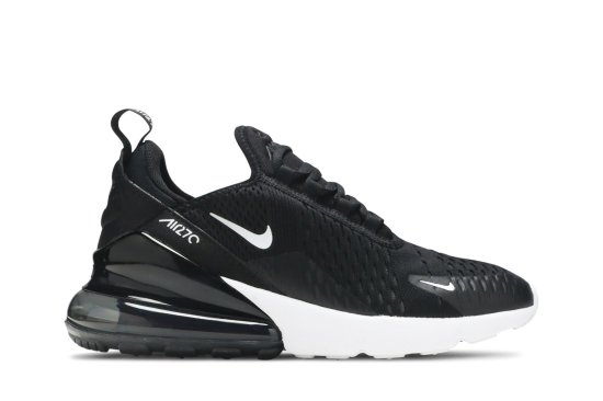 Nike air max 270 sneakers in triple black online