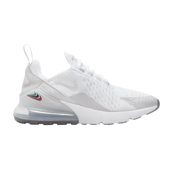 Air Max 270 GS 'White Grey Fog' ᡼