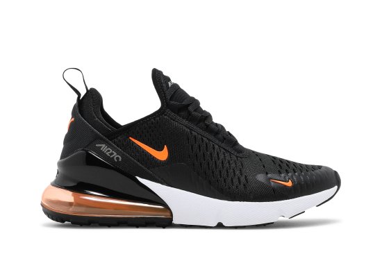 Air Max 270 GS 'Black Total Orange' ᡼