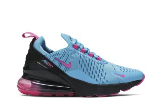 Air Max 270 GS 'Light Blue Fury Fuchsia ' ͥ