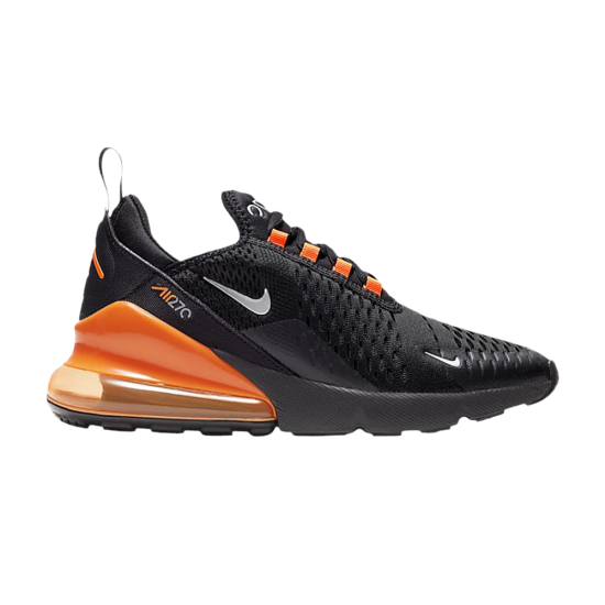 Air Max 270 GS 'Black Total Orange' ᡼