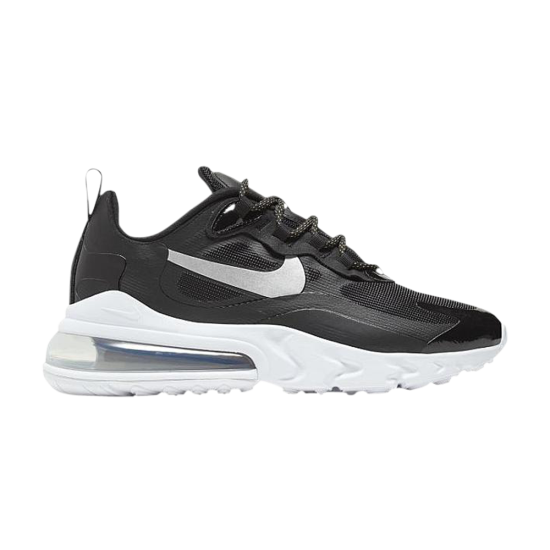 Wmns Air Max 270 React 'Black Metallic Silver' ᡼