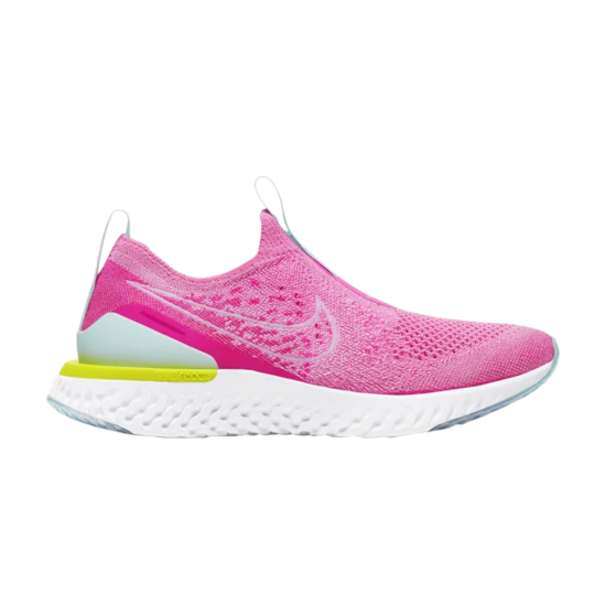 Epic Phantom React Flyknit GS 'Psychic Pink' ᡼