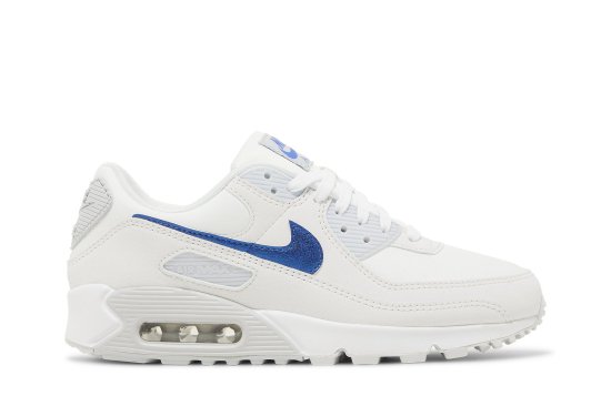 Wmns Air Max 90 'White Metallic Blue' ᡼