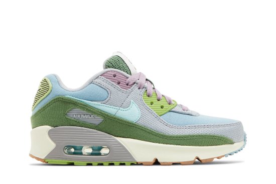 Air Max 90 SE GS 'Sun Club - Worn Blue Treeline' ᡼