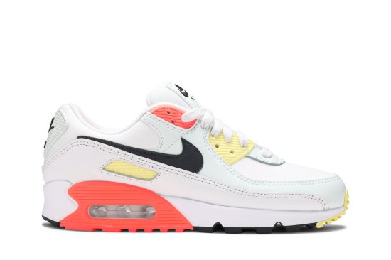 Wmns Air Max 90 'Summit White Bright Mango' ᡼