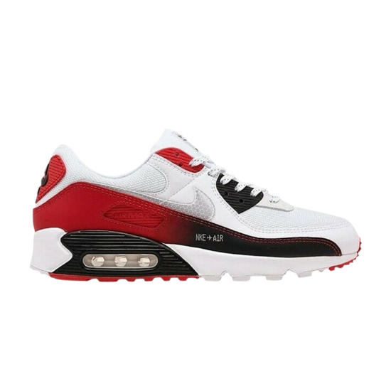 Air Max 90 'White University Red' ᡼