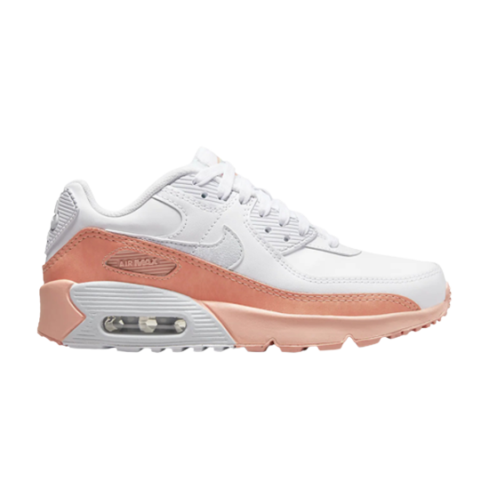 Air Max 90 Leather SE GS 'White Light Madder Root' ᡼