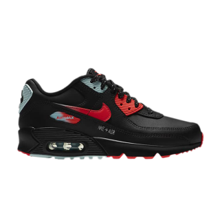 Air Max 90 Leather GS 'Black Crimson Glacier Ice' ͥ