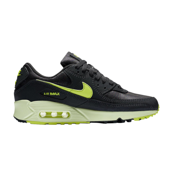 Wmns Air Max 90 'Dark Smoke Grey Volt' ᡼