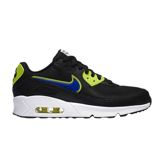 Air Max 90 GS 'Black Volt Racer Blue' ᡼