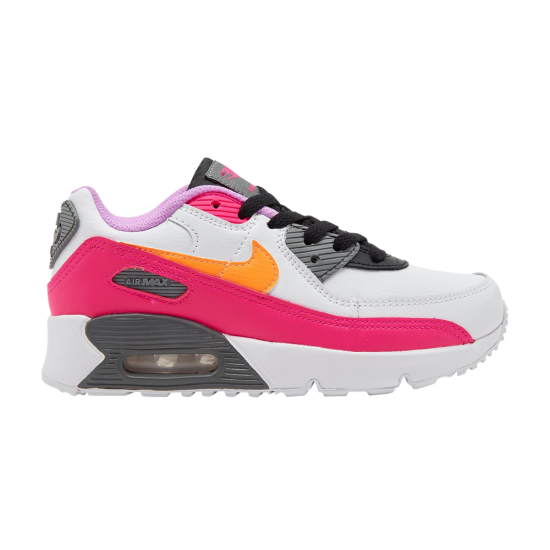 Air Max 90 Leather PS 'White Hyper Pink Orange' ᡼