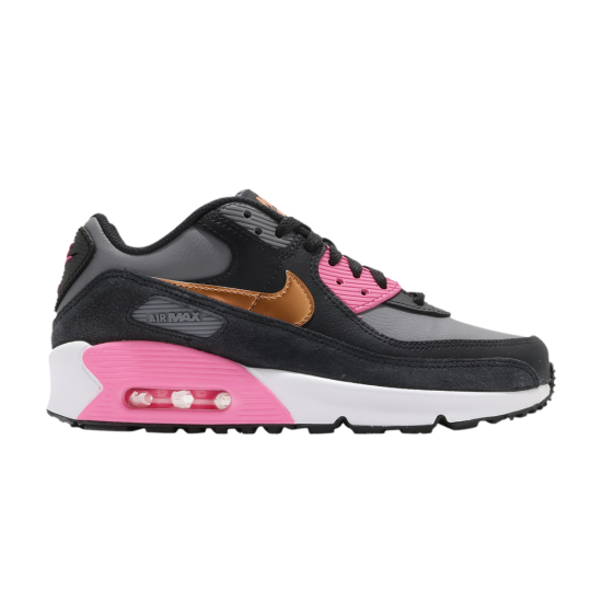 Air Max 90 Leather GS 'Grey Copper Pink' ᡼