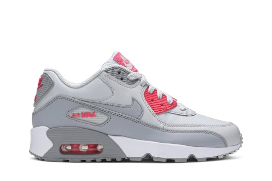 Air Max 90 Leather GS 'Platinum Grey' ᡼