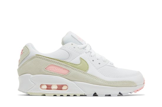 Wmns Air Max 90 'White Light Olive Pink' ᡼