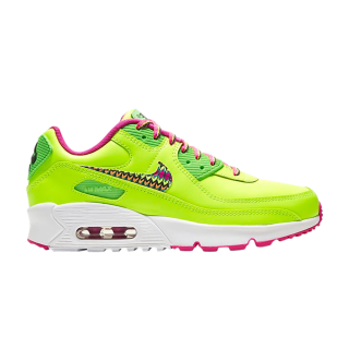 Air Max 90 Leather GS 'Volt Fire Pink' ͥ