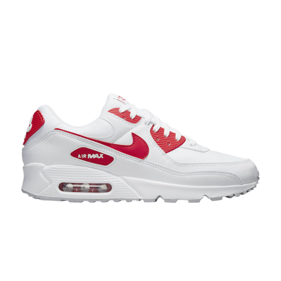 Air Max 90 'White University Red' ᡼