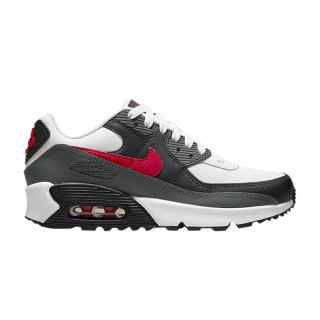 Air Max 90 Leather GS 'Iron Grey University Red' ͥ