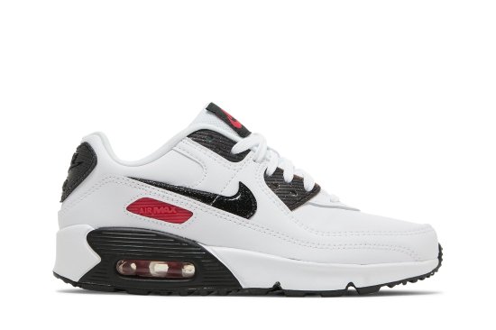 Air Max 90 Leather SE GS 'White Very Berry' ᡼