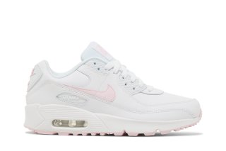 Air Max 90 Leather GS 'White Pink Foam' ͥ