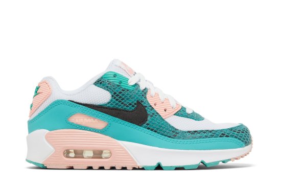 Air Max 90 GS 'Washed Teal Snakeskin' ᡼